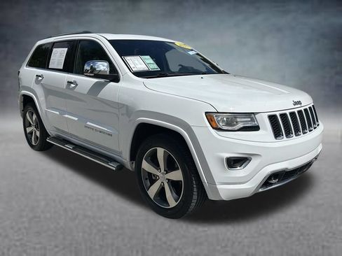 Used 2015 Jeep Grand Cherokee Overland w/ Advanced Technology Group AWD/4WD image 3