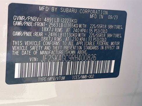 Used 2024 Subaru Forester Sport AWD/4WD image 33