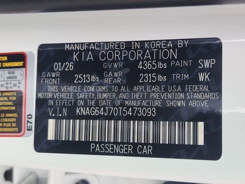 New 2026 Kia K5 GT-Line image 26