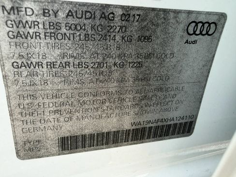 Used 2017 Audi A4 2.0T allroad Prestige AWD/4WD image 35
