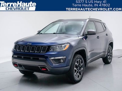 Used 2021 Jeep Compass Trailhawk w/ Sun and Sound Group AWD/4WD image 1