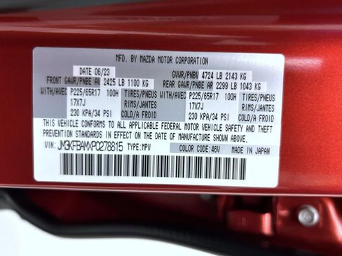 Certified 2023 MAZDA CX-5 AWD 2.5 S image 25