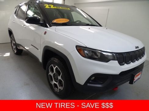 Certified 2022 Jeep Compass Trailhawk w/ Trailhawk Convenience Group AWD/4WD image 1