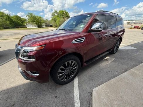Used 2023 Nissan Armada Platinum w/ Captain's Chairs Package AWD/4WD image 13