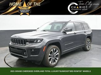 Used 2021 Jeep Grand Cherokee L Overland w/ Luxury Tech Group IV AWD/4WD video 1