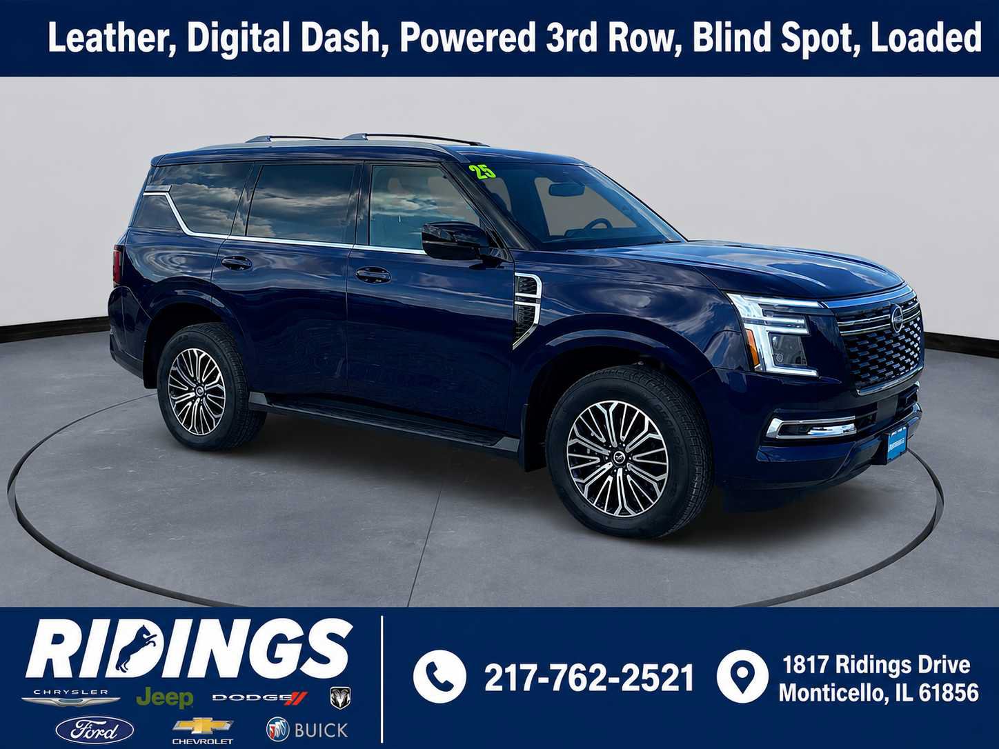 Used 2025 Nissan Armada SL AWD/4WD image 1