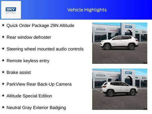 New 2026 Jeep Compass Latitude image 11