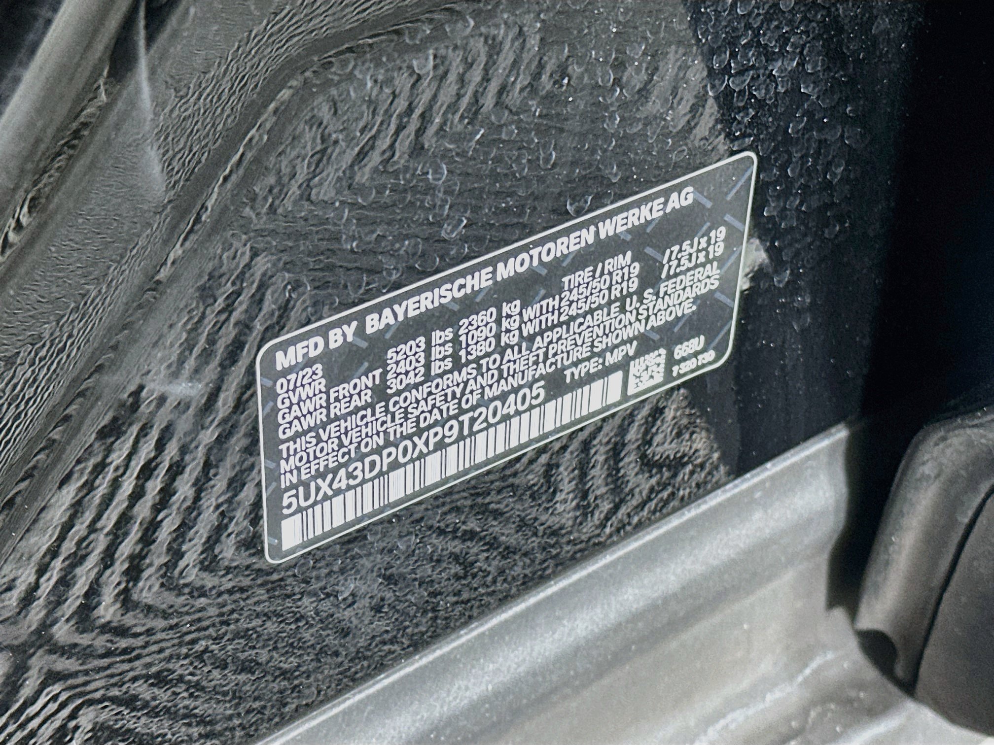 Used 2023 BMW X3 sDrive30i w/ Convenience Package RWD image 12