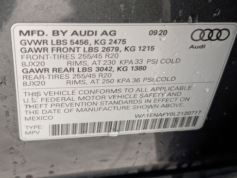 Used 2020 Audi Q5 2.0T Titanium Premium Plus image 24