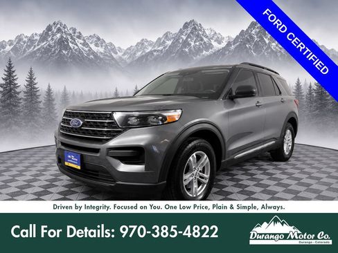 Certified 2022 Ford Explorer XLT AWD/4WD image 1