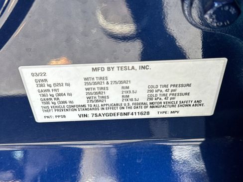 Used 2022 Tesla Model Y Performance AWD/4WD image 31