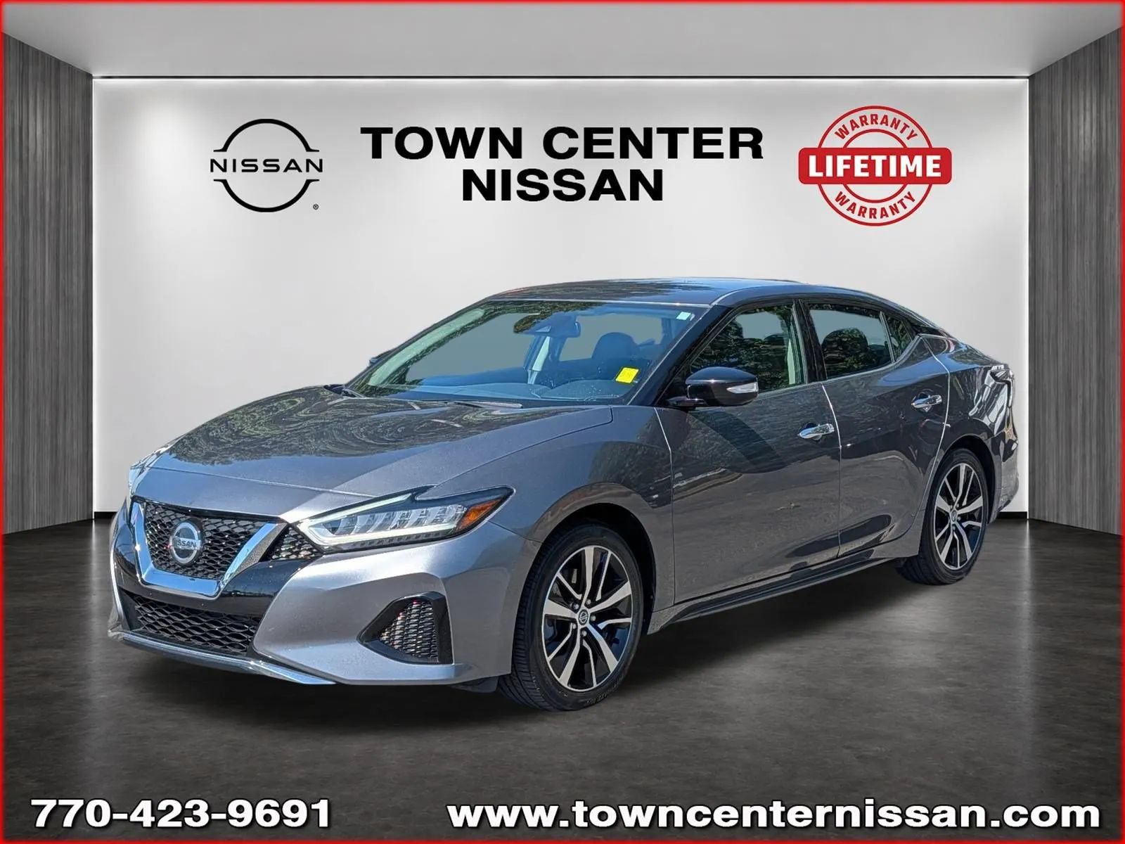 Used 2021 Nissan Maxima 3.5 SV w/ Floor Mat Group FWD image 3