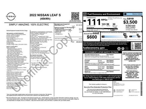 Used 2022 Nissan Leaf S image 35