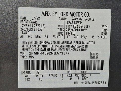 Used 2022 Ford Edge SEL w/ Convenience Package image 26