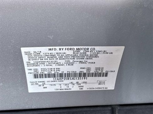 Used 2018 Ford Taurus SEL image 19