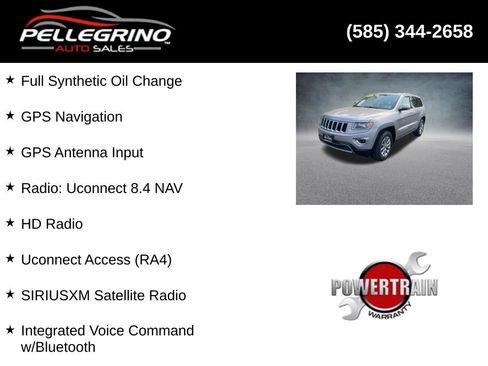 Used 2015 Jeep Grand Cherokee Limited AWD/4WD image 4