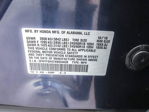 Used 2019 Honda Pilot EX-L image 38