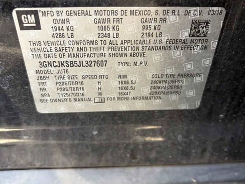 Used 2018 Chevrolet Trax LS FWD image 9