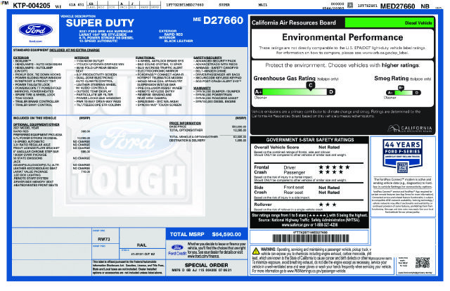 Certified 2021 Ford F250 Lariat w/ Lariat Value Package AWD/4WD image 4