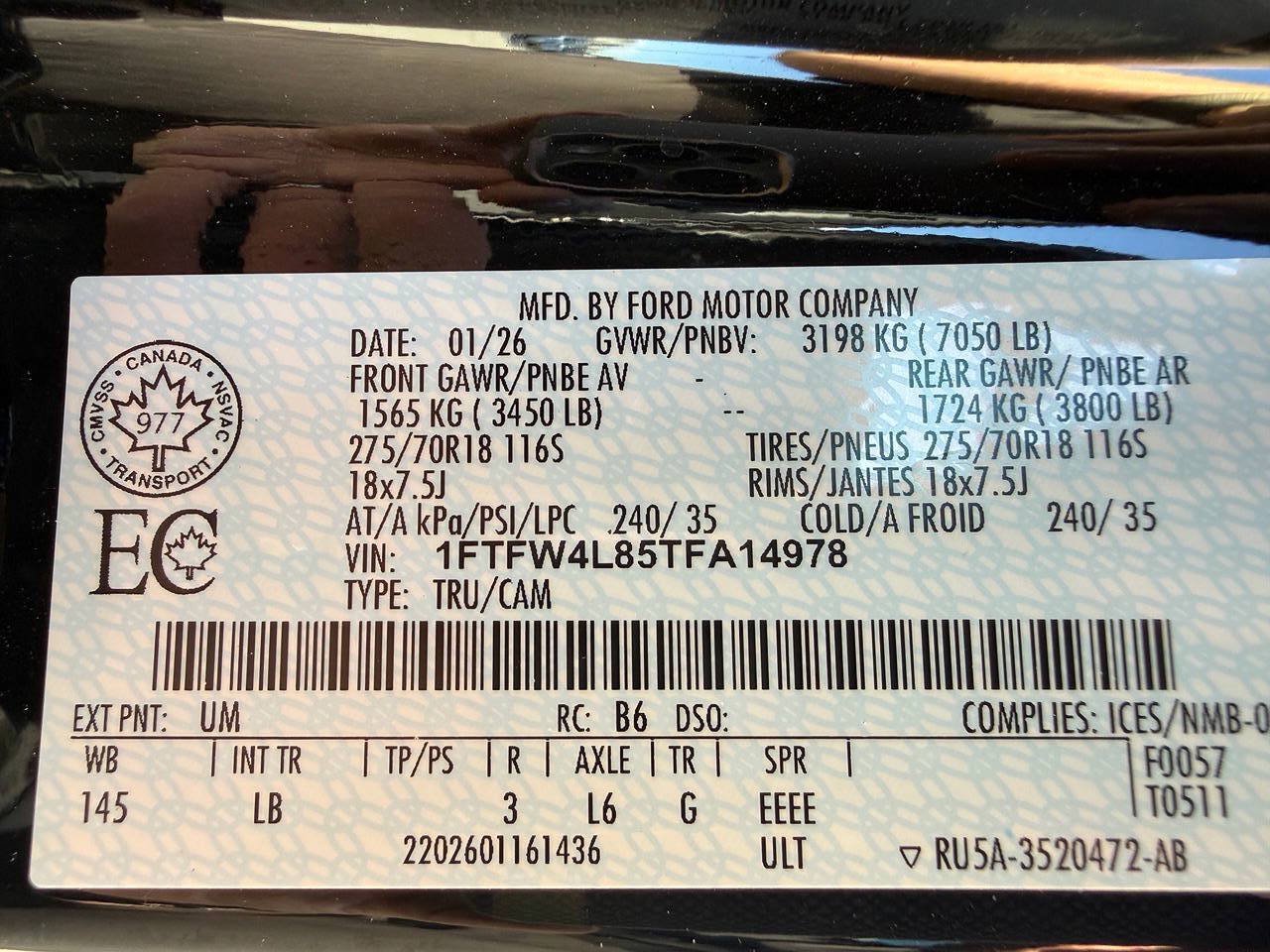 Used 2026 Ford F150 Tremor AWD/4WD image 59