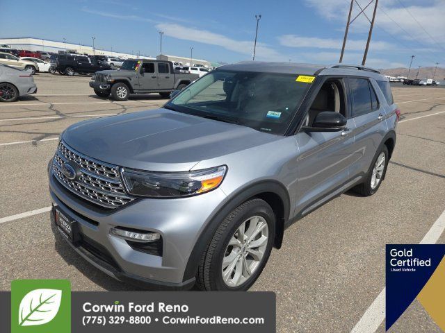 Used 2022 Ford Explorer Limited w/ Class IV Trailer Tow Package AWD/4WD image 3