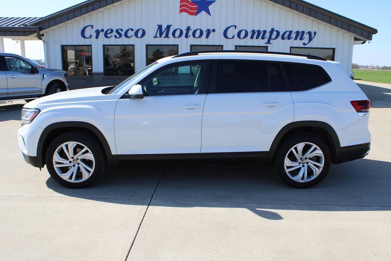 Used 2021 Volkswagen Atlas SE w/ Towing Package FWD image 8