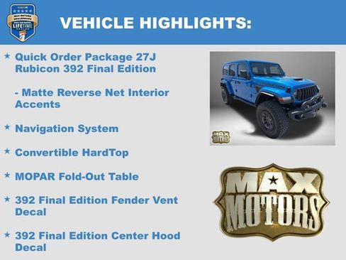 New 2024 Jeep Wrangler Rubicon 392 image 17