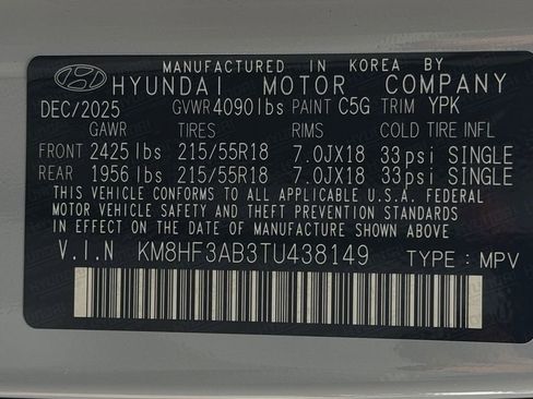 New 2026 Hyundai Kona SEL Sport image 25