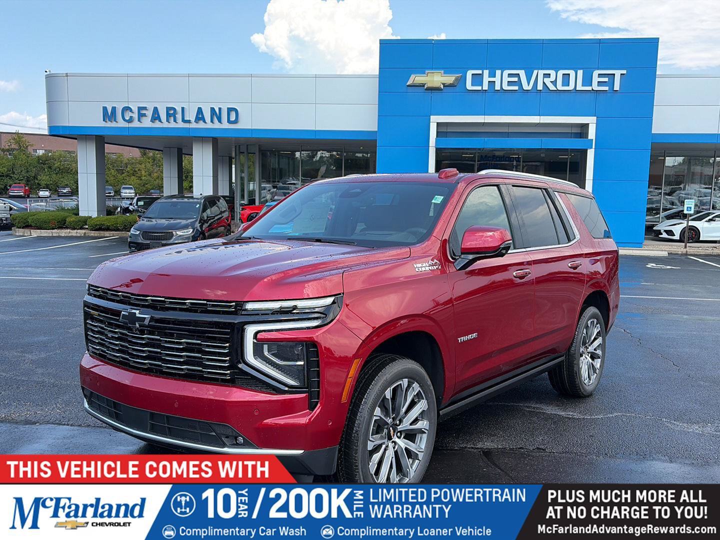 New 2026 Chevrolet Tahoe High Country AWD/4WD image 1