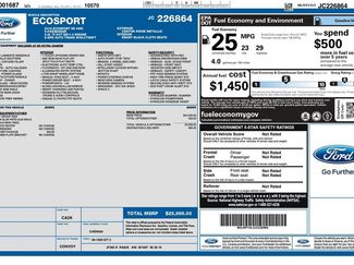 Used 2018 Ford EcoSport SE w/ SE Cold Weather Package video 3