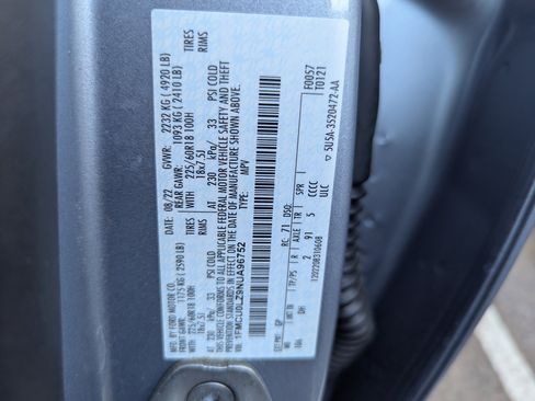 Used 2022 Ford Escape Titanium w/ Titanium Premium Package image 30