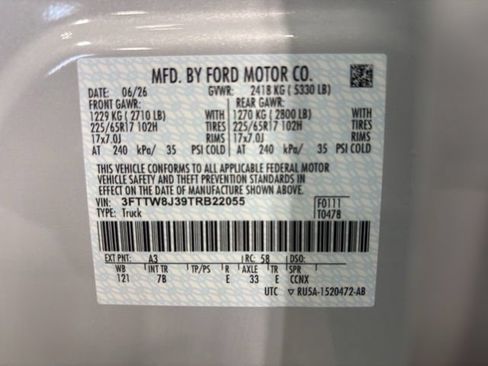 New 2026 Ford Maverick XLT w/ Equipment Group 301A AWD/4WD image 18