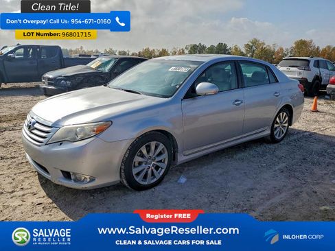 Used 2011 Toyota Avalon Sedan 4 Door image 1