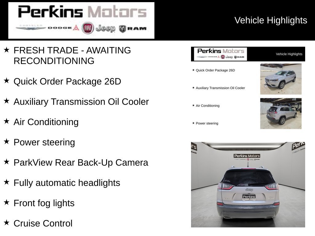 Used 2019 Jeep Cherokee Latitude Plus AWD/4WD image 7