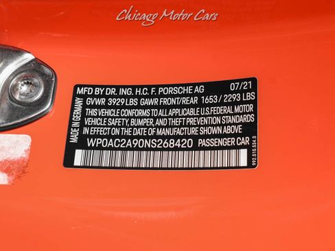 Used 2022 Porsche 911 GT3 image 56