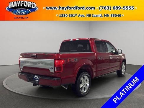 Used 2019 Ford F150 Platinum w/ Equipment Group 701A Luxury AWD/4WD image 3