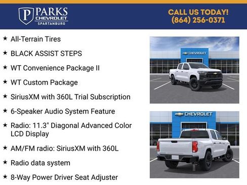 New 2026 Chevrolet Colorado W/T w/ WT Custom Package RWD image 4