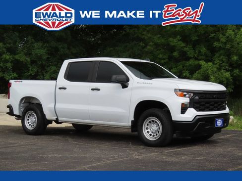 Certified 2024 Chevrolet Silverado 1500 W/T w/ Trailering Package AWD/4WD image 1