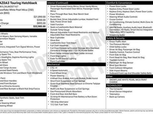 Used 2018 MAZDA MAZDA3 Touring image 5