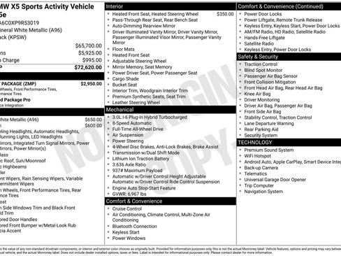 Used 2023 BMW X5 xDrive45e w/ M Sport Package image 39
