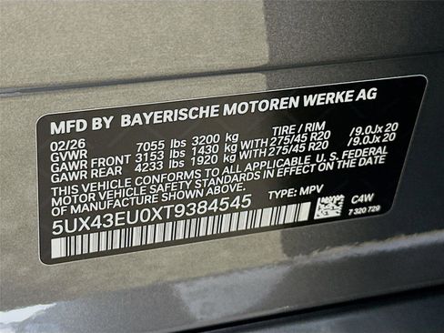 New 2026 BMW X5 xDrive50e w/ Executive Package image 33