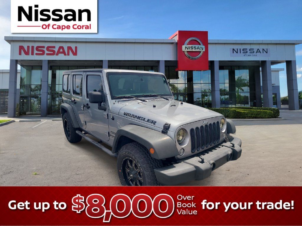 Used 2016 Jeep Wrangler Unlimited Sport w/ Quick Order Package 24S AWD/4WD image 1