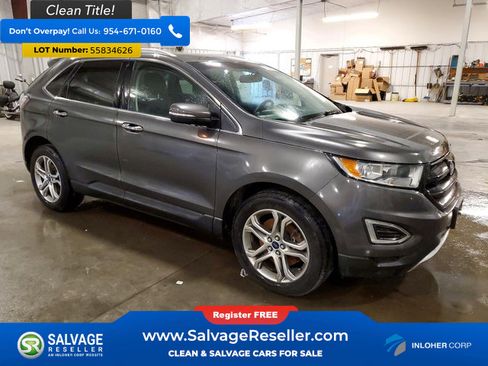 Used 2016 Ford Edge Titanium w/ Technology Package AWD/4WD image 5