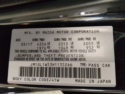 Used 2017 MAZDA MAZDA6 Grand Touring image 33