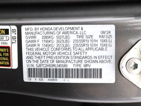 Certified 2024 Acura RDX SH-AWD w/ Technology Package image 28