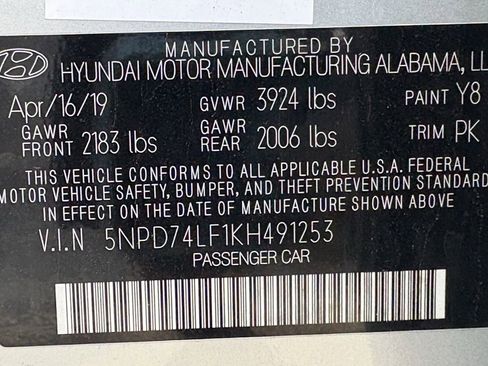 Used 2019 Hyundai Elantra SE image 30