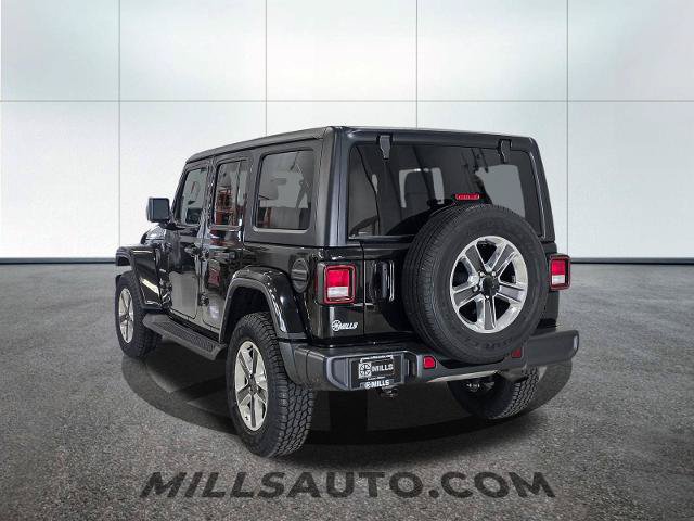 Used 2021 Jeep Wrangler Unlimited Sahara w/ Uconnect 4C Nav & Sound Group AWD/4WD image 5