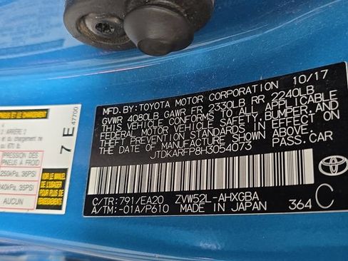 Used 2017 Toyota Prius Prime Advanced FWD image 10