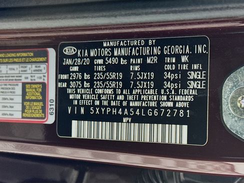 Used 2020 Kia Sorento EX image 39