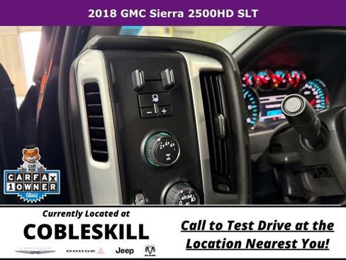 Used 2018 GMC Sierra 2500 SLT w/ Snow Plow Prep Package AWD/4WD image 16